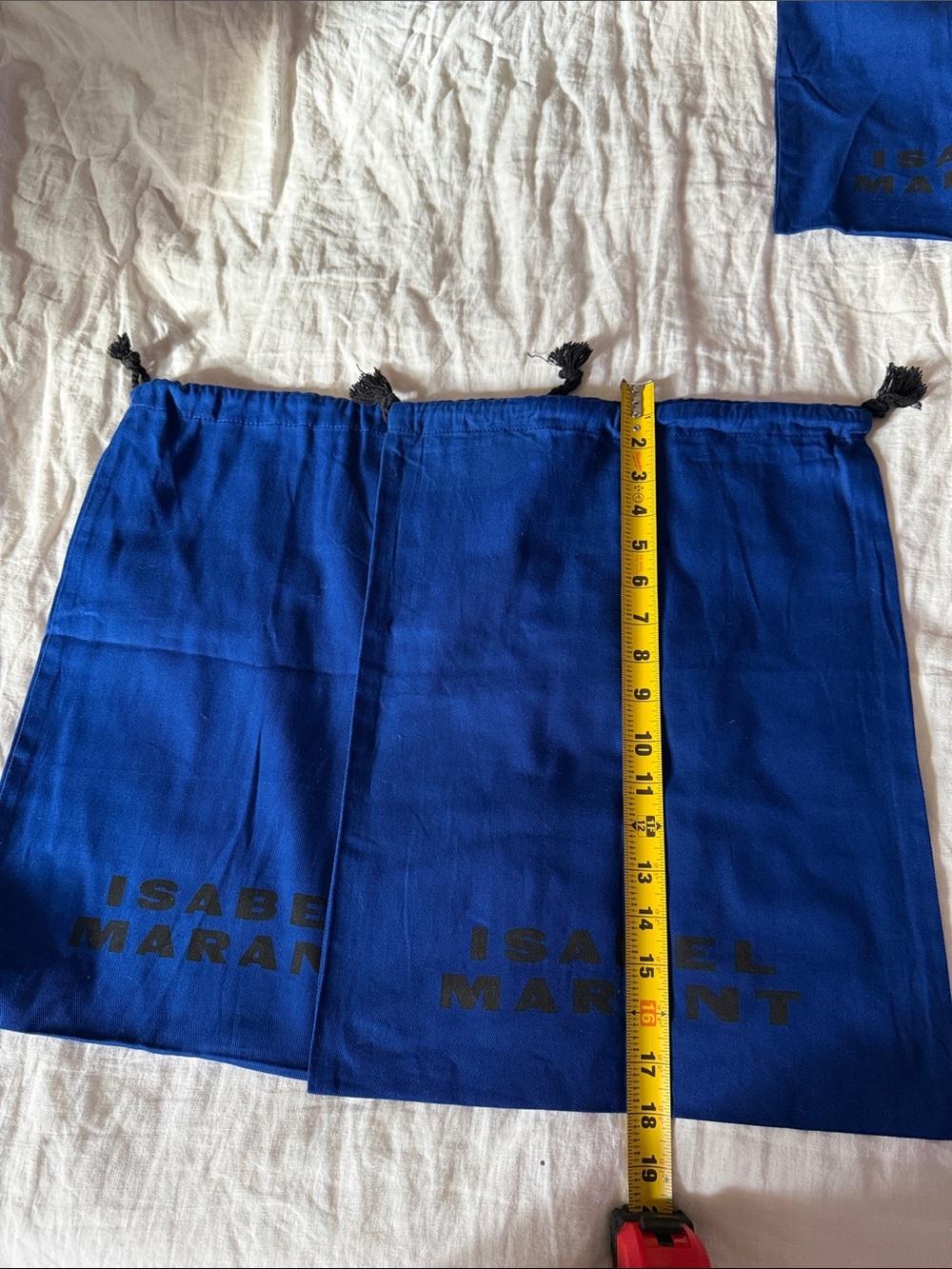 Isabel Marant Blue and Red Dust Bags Set - Picture 3 of 8